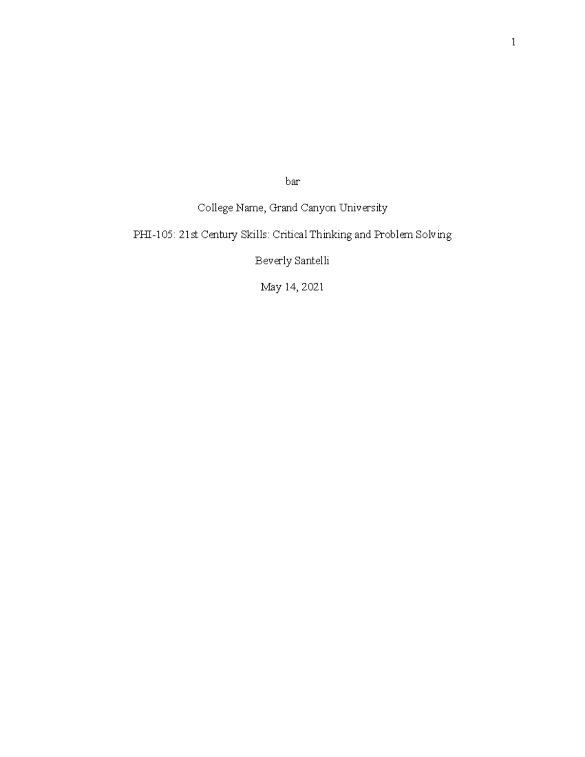 Abortion Persuasive essay 1st Draft copy - bar College Name, Grand ...
