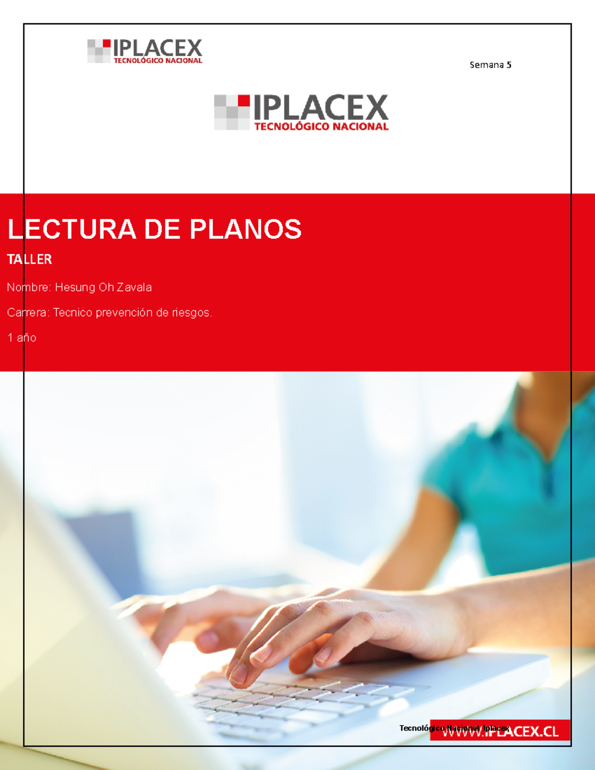 TA 5-2 - Lectura de planos - LECTURA DE PLANOS TALLER Nombre: Hesung Oh ...