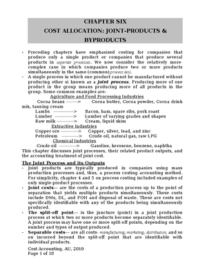 Accounting for Inventories - But in this chapter the emphasis is mainly ...