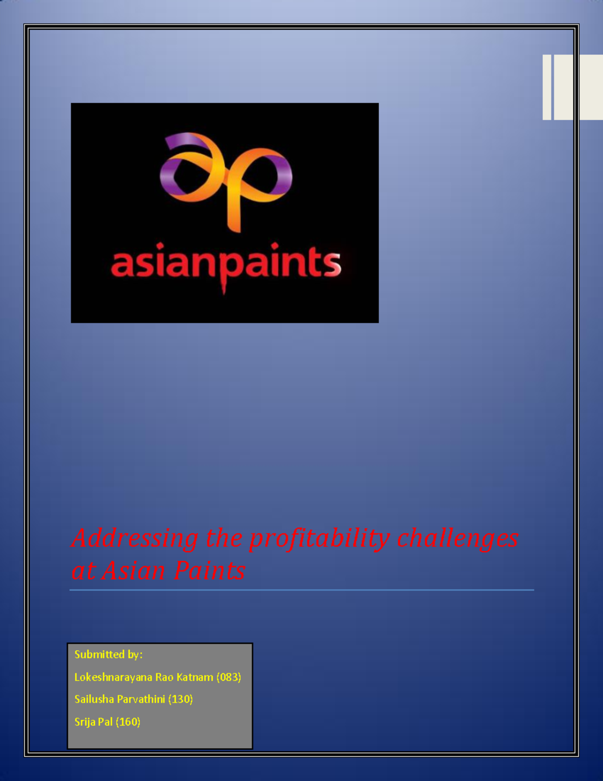 asian-paints-strategic-management-report-addressing-the-profitability