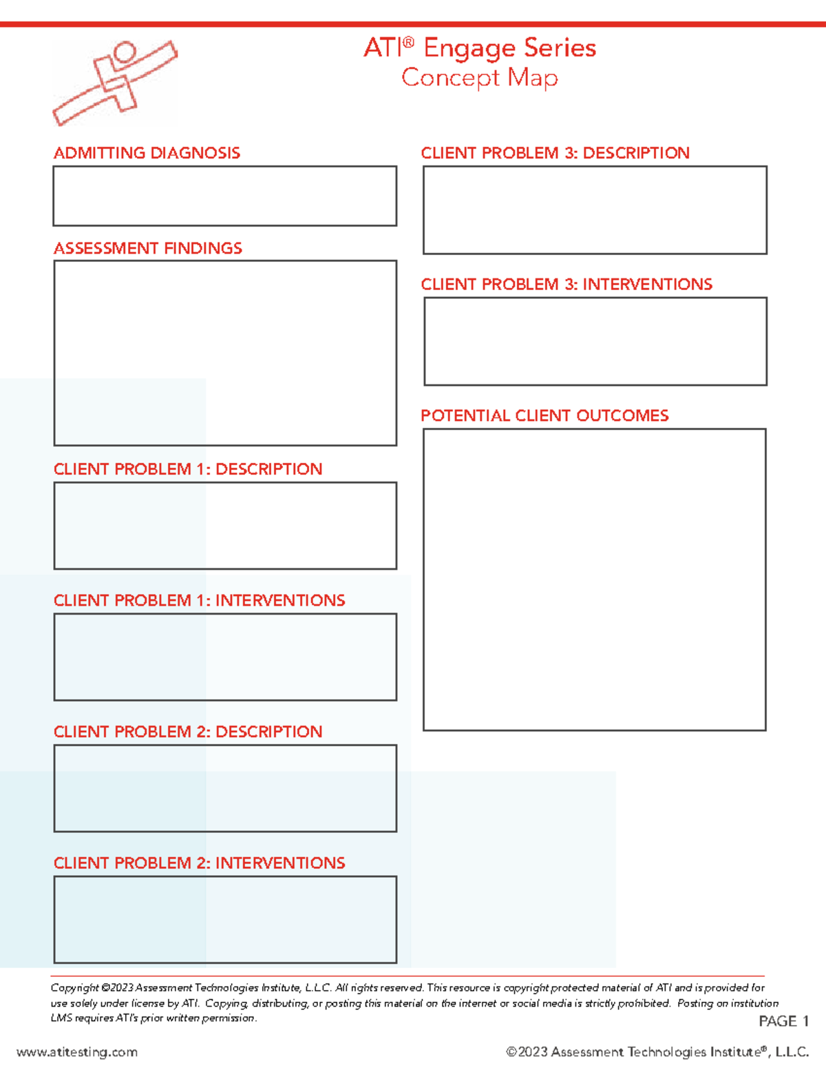 ATI Engage Series Concept Map - atitesting ©2023 Assessment ...