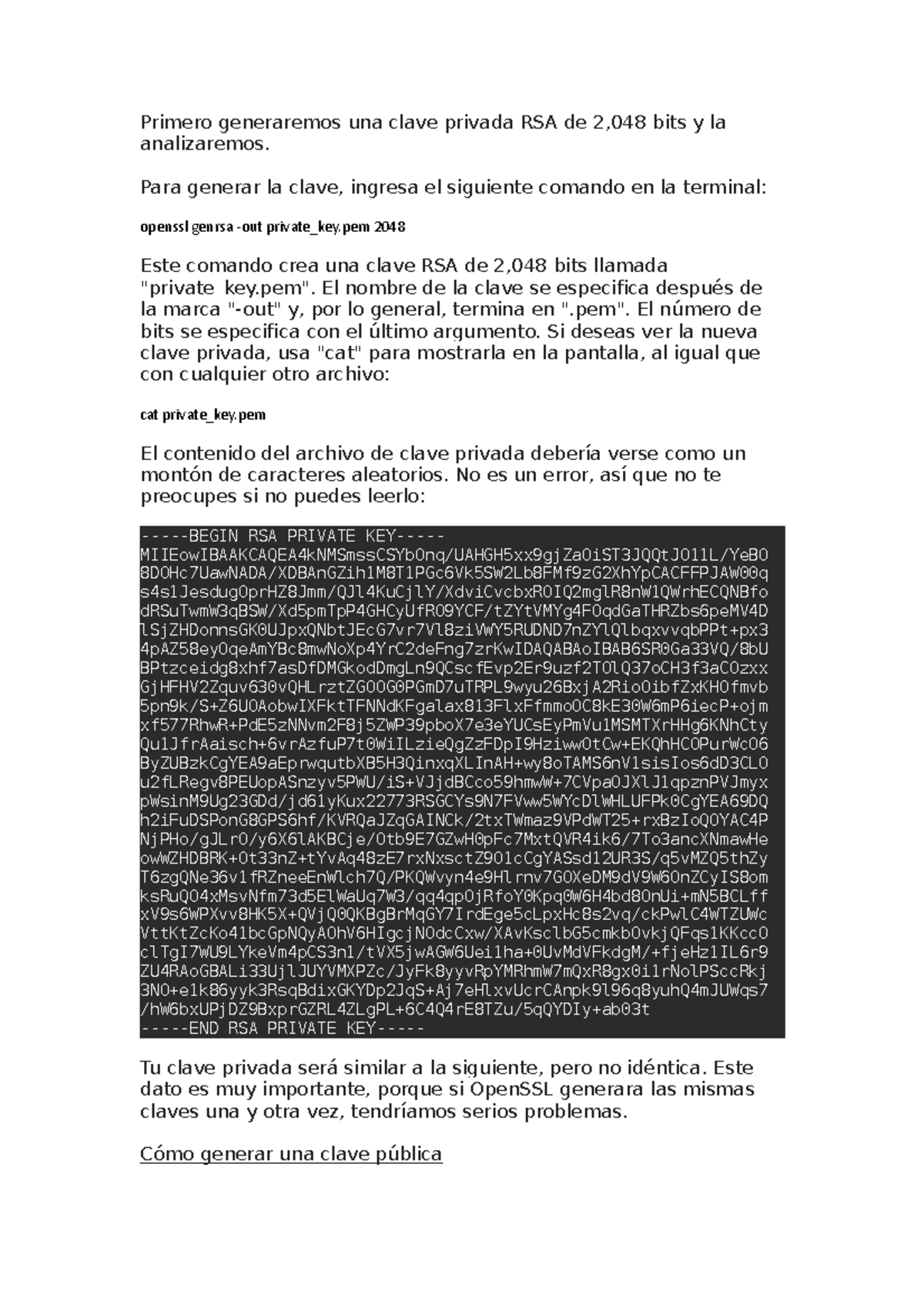 Crear o inspeccionar pares de claves, encriptar o desencriptar, y ...