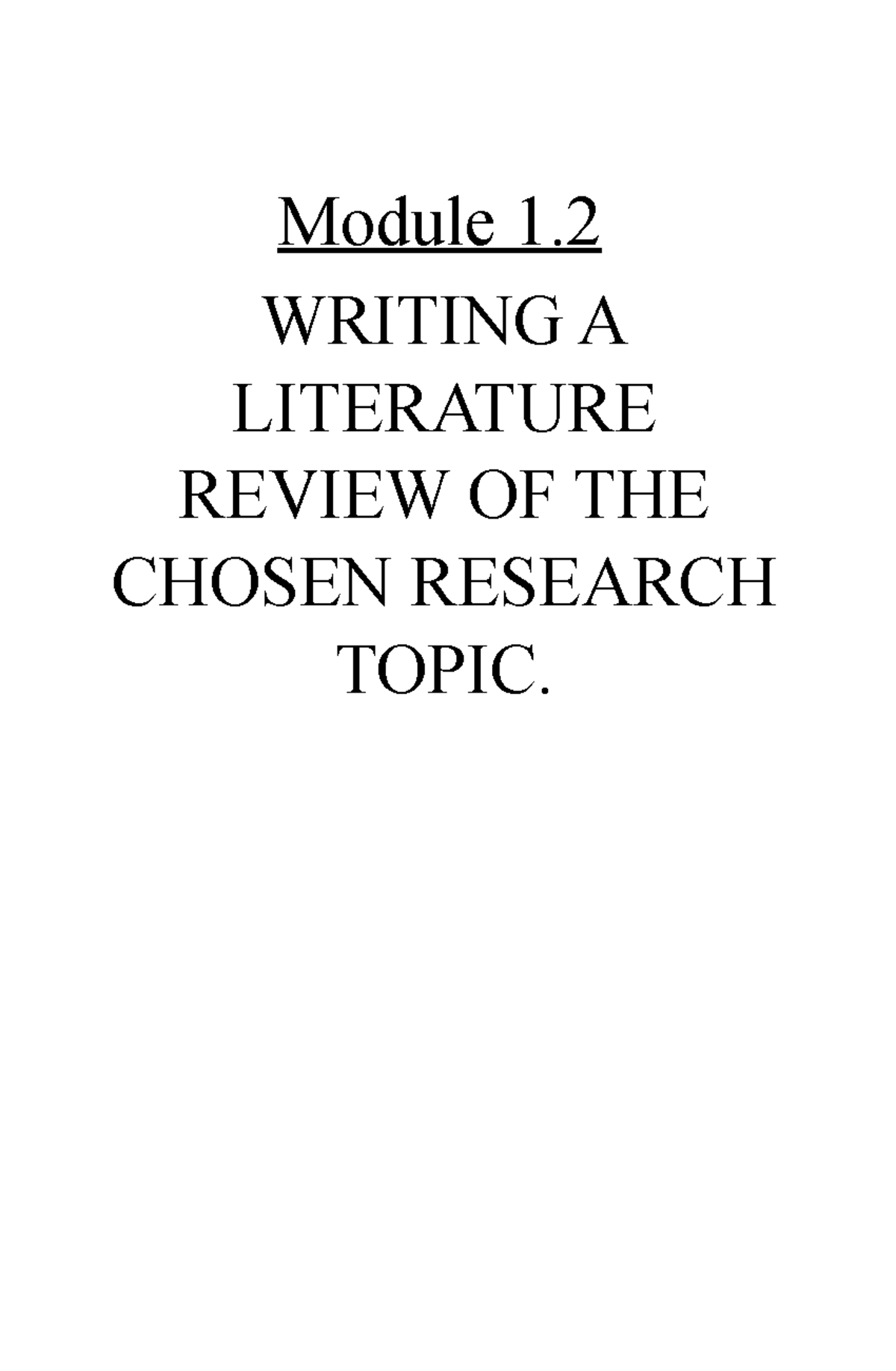 how to get related literature in research sample