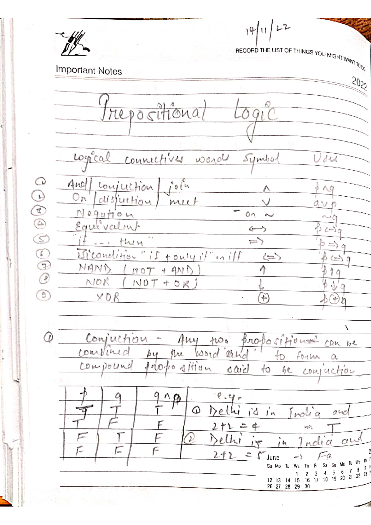 Prepositional logic - B.Tech - Studocu