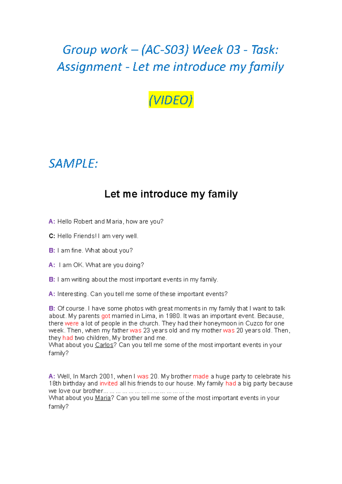 WEEK 3 (tarea ejemplo) E3 - Group work – (AC-S03) Week 03 - Task ...