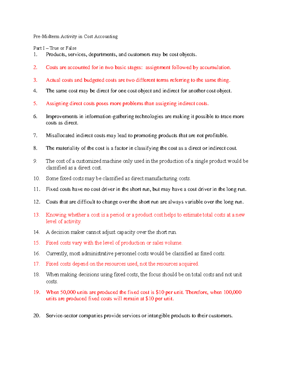 Pre-Midterm-Activity-in-Cost-Accounting key - Pre-Midterm Activity in ...
