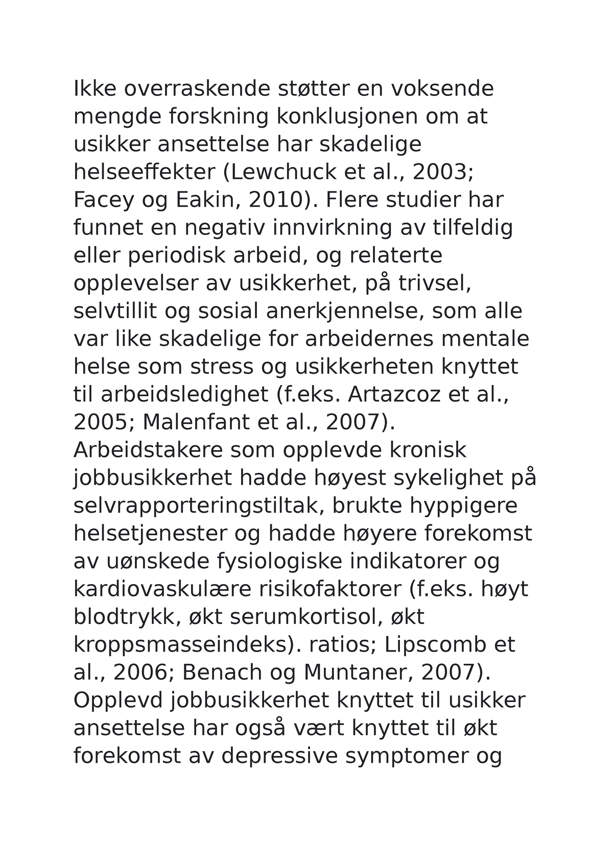 Arbeidspsykologi 13 - Forberedelse Til Eksamen/ øvingsmaterialer Til ...