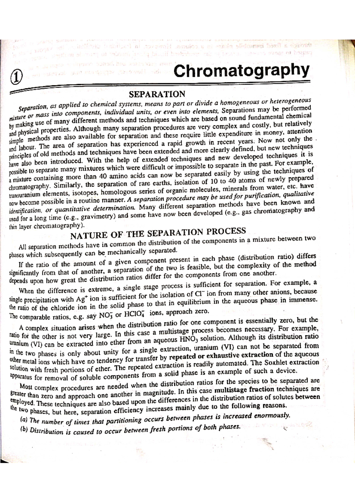 Chromatography introduction PHARMACY Studocu