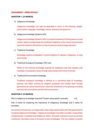 nst2602 assignment 3 answers