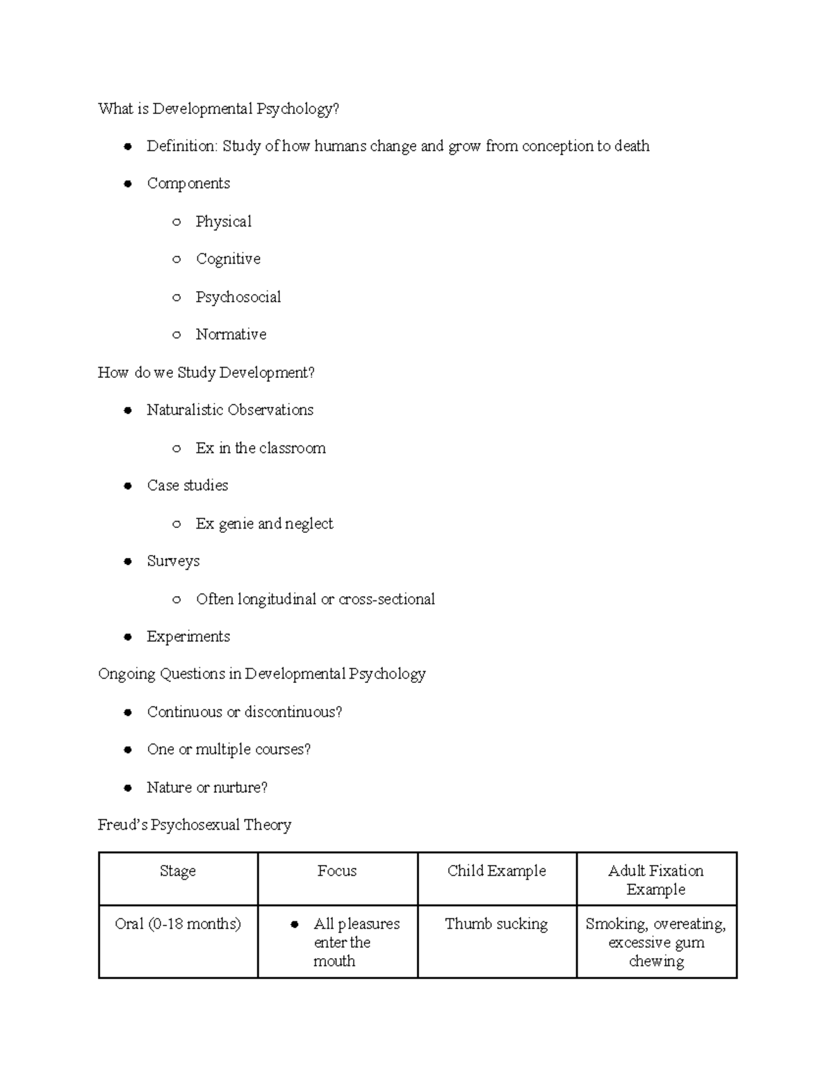 Psych Notes 4 3 What is Developmental Psychology? Definition Study