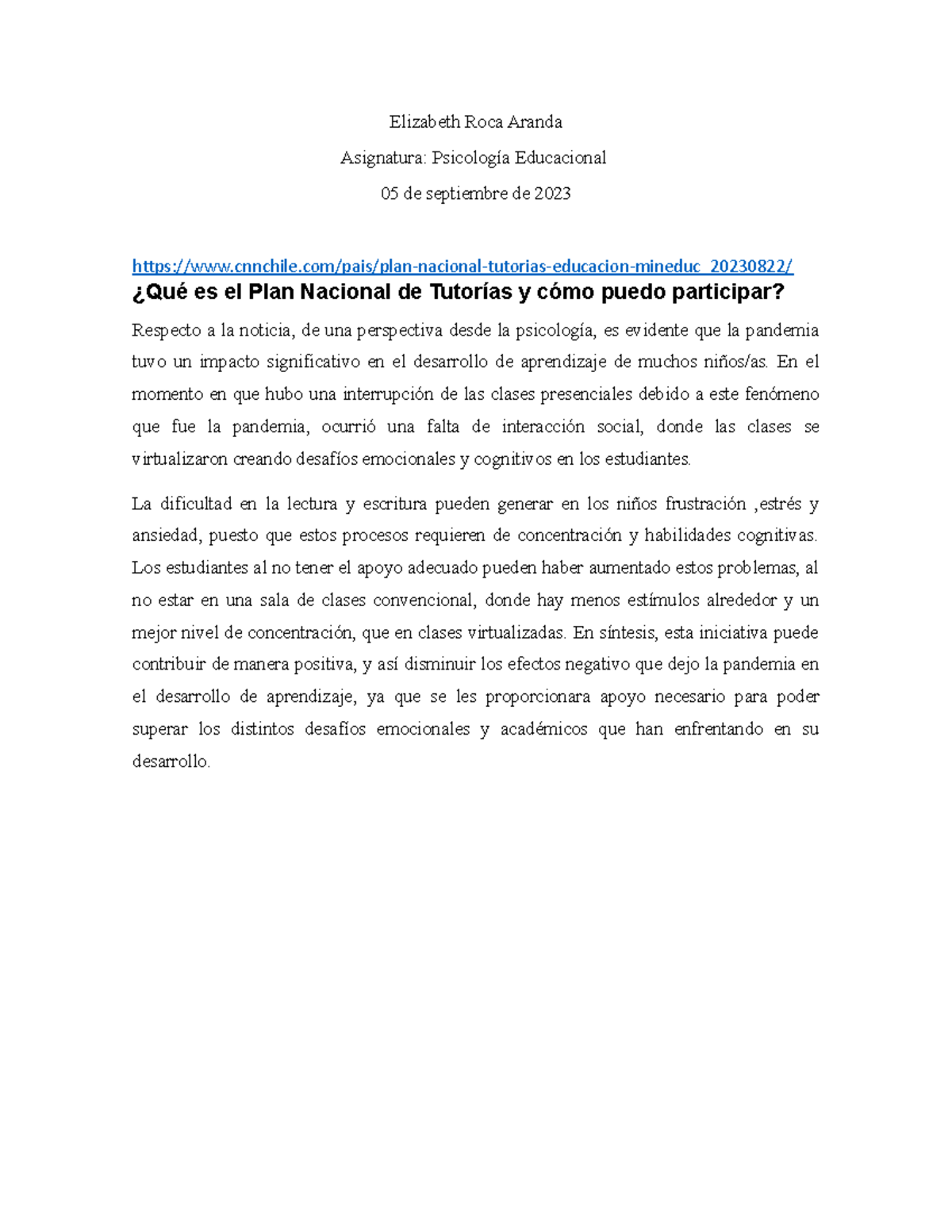 Educacional noticia 1 - analisi de notica - Elizabeth Roca Aranda ...