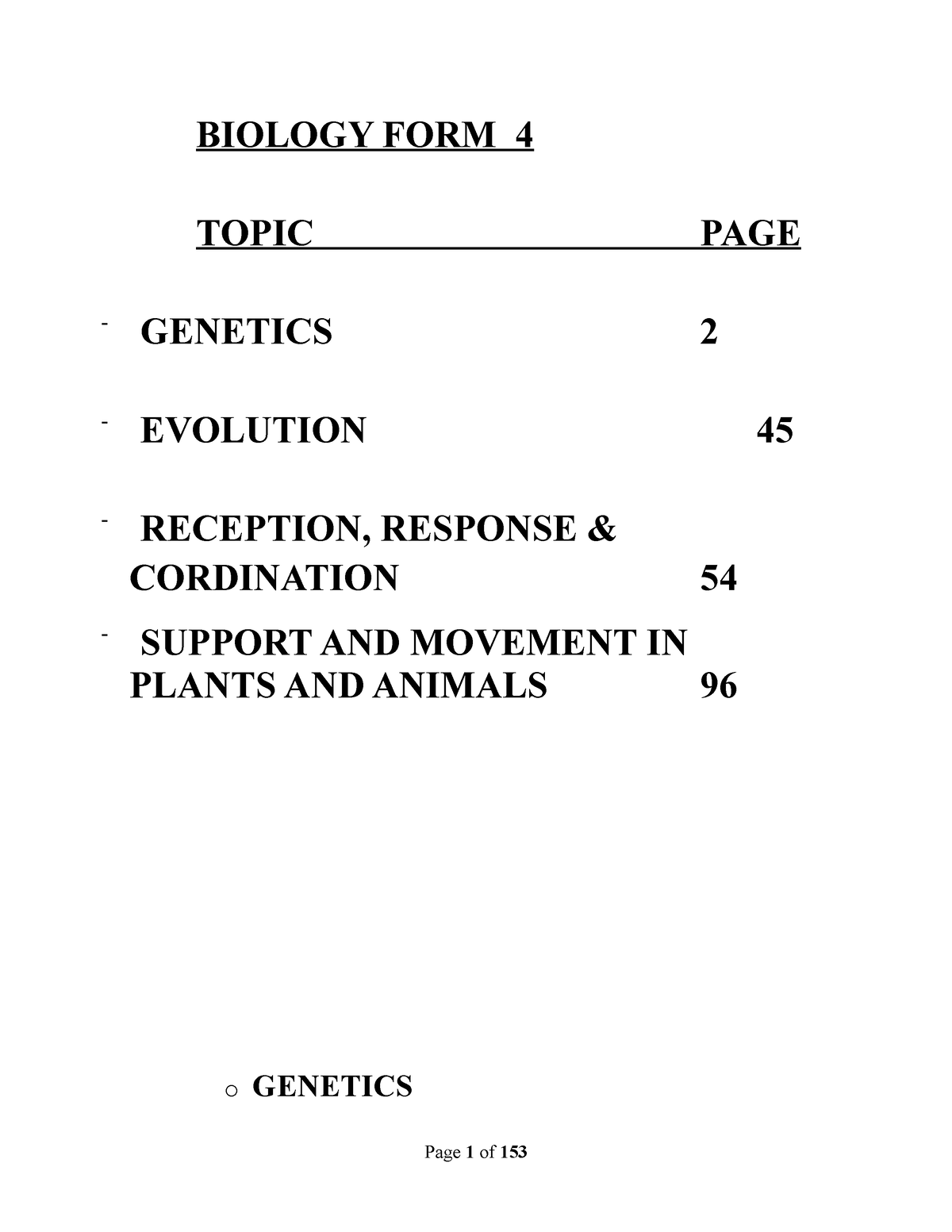 essay biology form 4