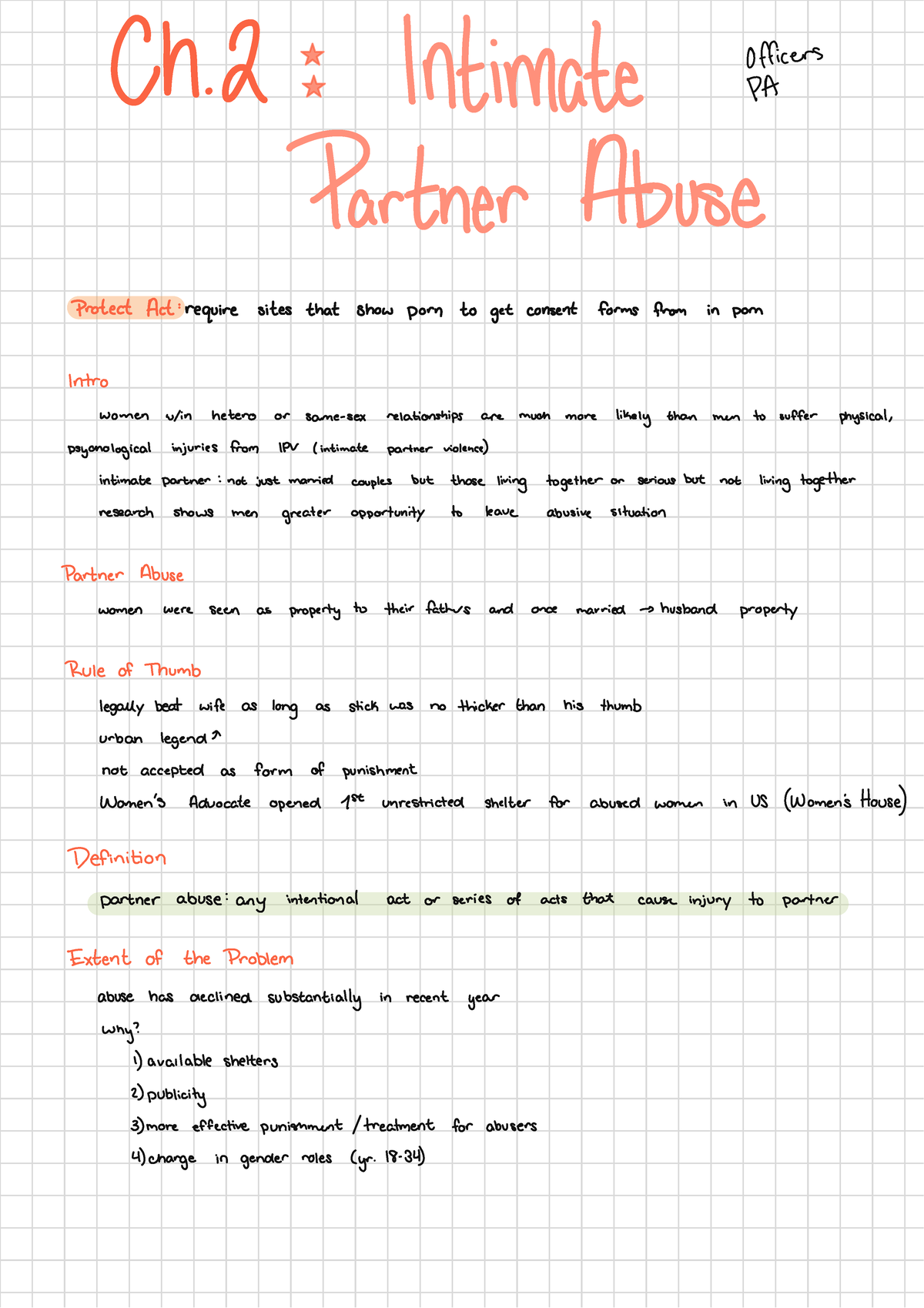 Ch. 2 Intimate Partner Abuse - Ch Intimate Officers PA Partner Abuse ...