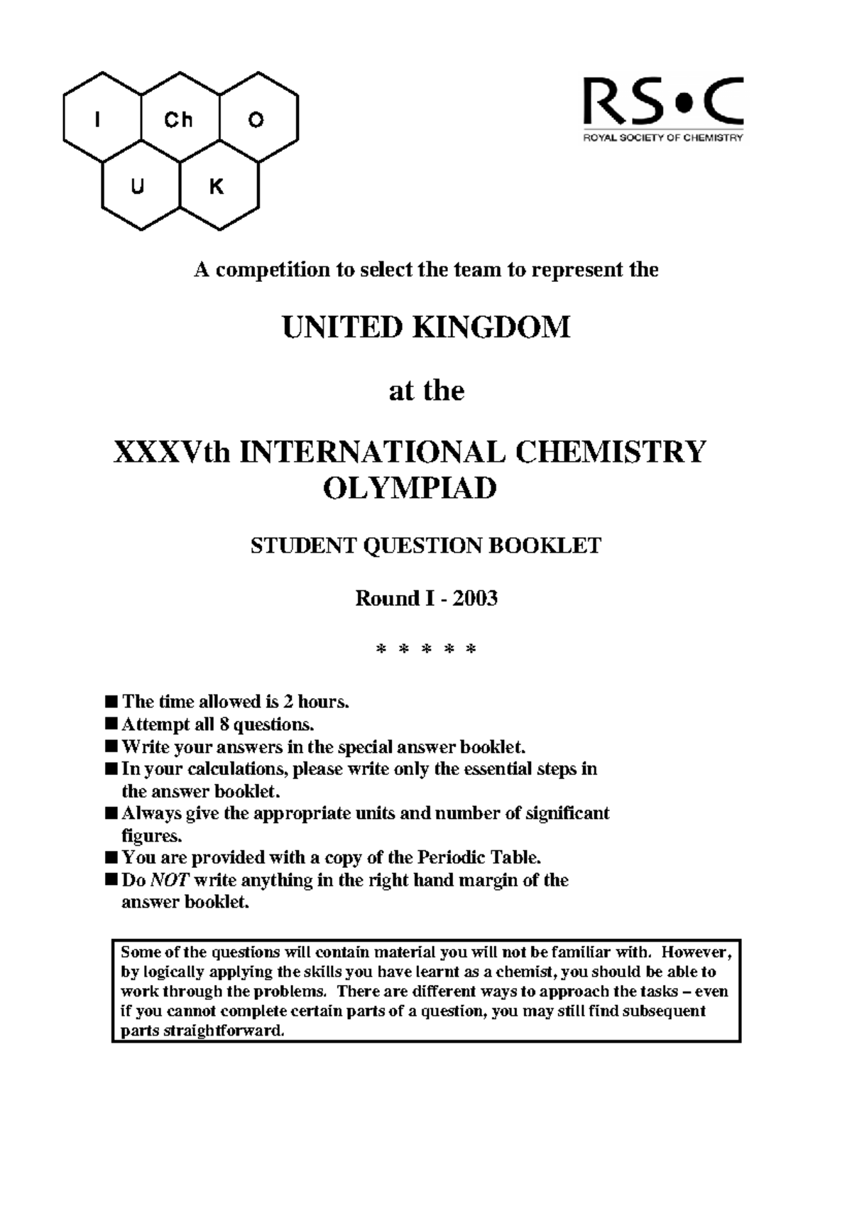 olympiad-2003-r1-questions-a-competition-to-select-the-team-to