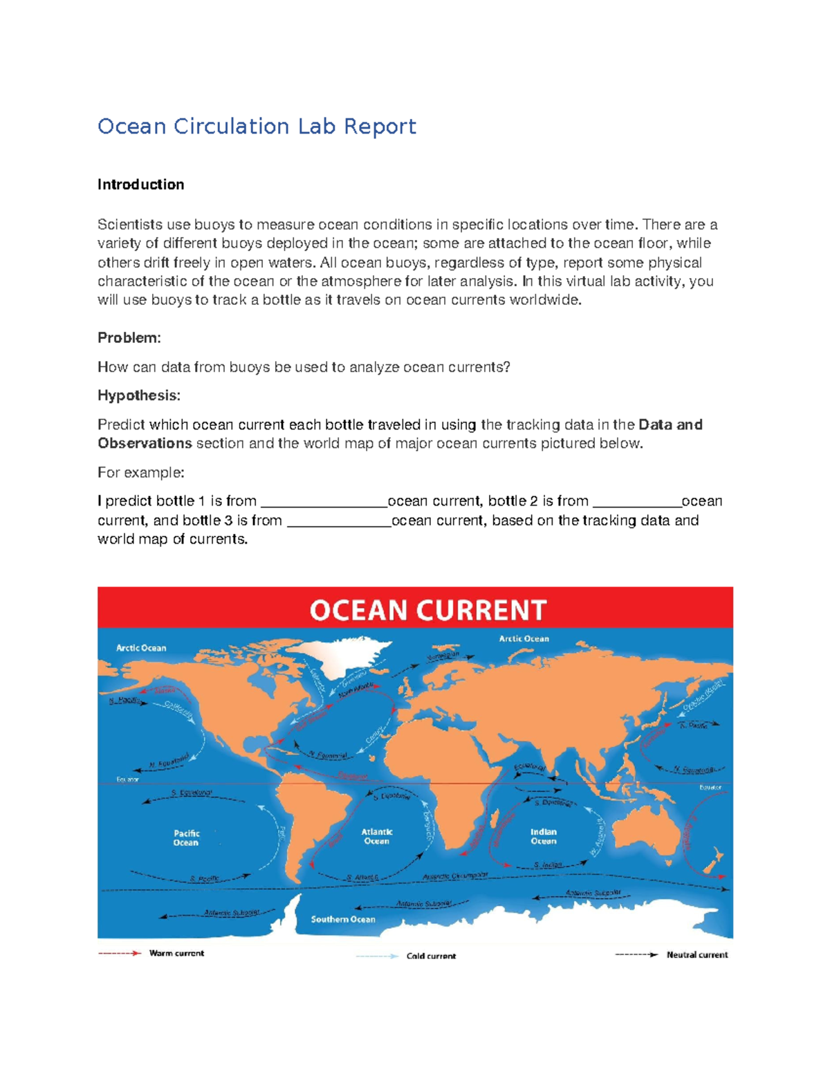 Copy of 7.02 NEW Template 2024 - Ocean Circulation Lab Report ...