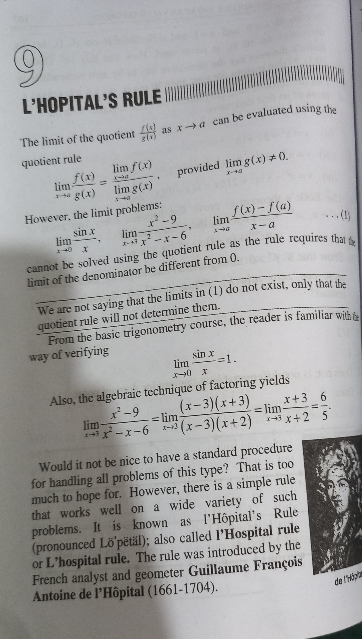 Lhositals rule - L hospital rule - Bsc Mathematics - Studocu