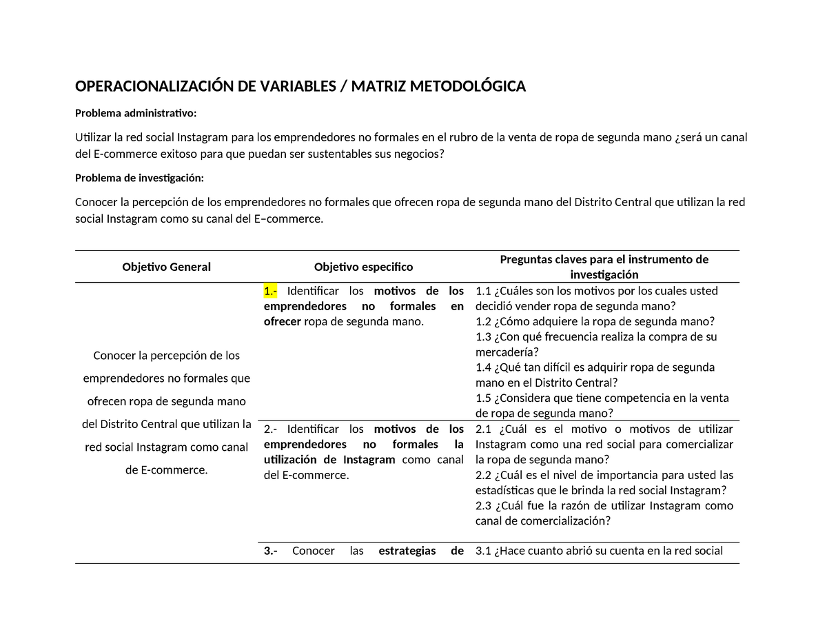 Operacionalizaci%C3%93N+DE+ Variables Plantilla ejemplo ...