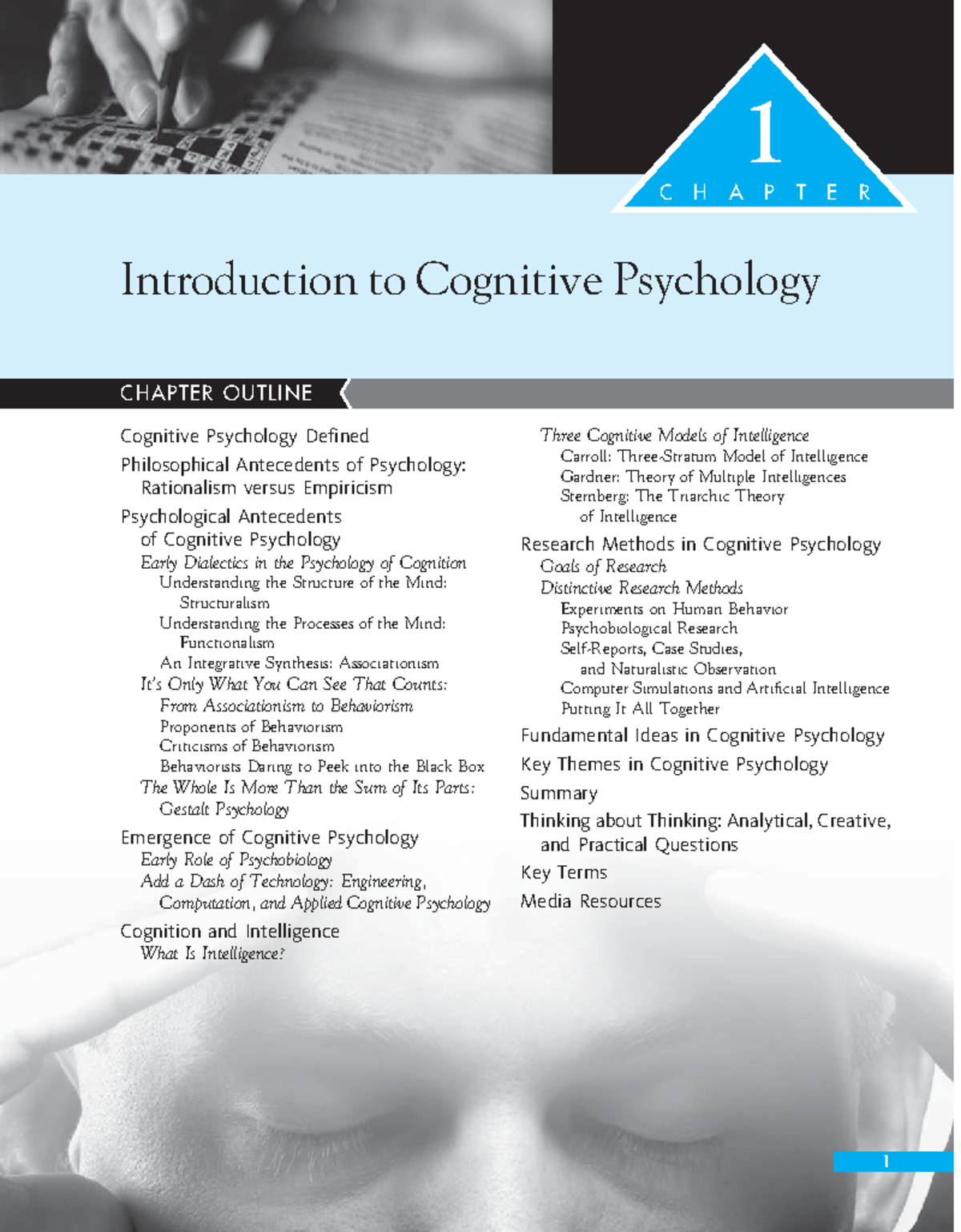 a case study in cognitive psychology