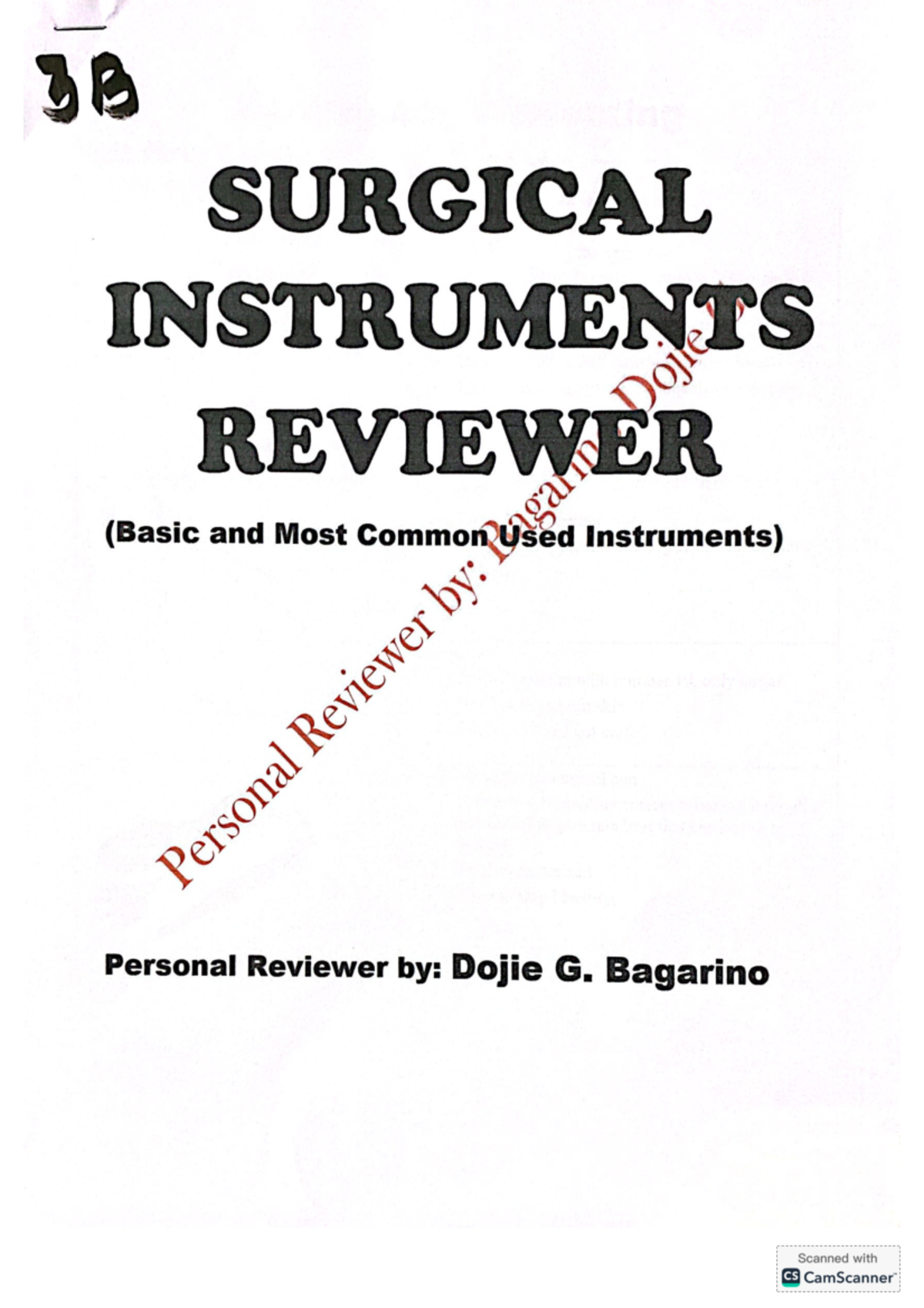 Med Surg-Instruments - informative - SURGICAL INSTRUMENTS REVIEWER ...