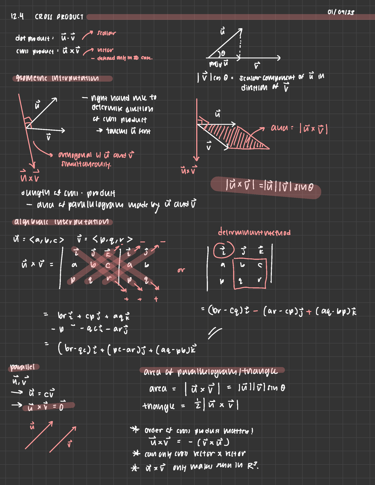 Multivariable Calculus 12.5 Lines In Space (2) - Thomas' Calculus, 14th ...