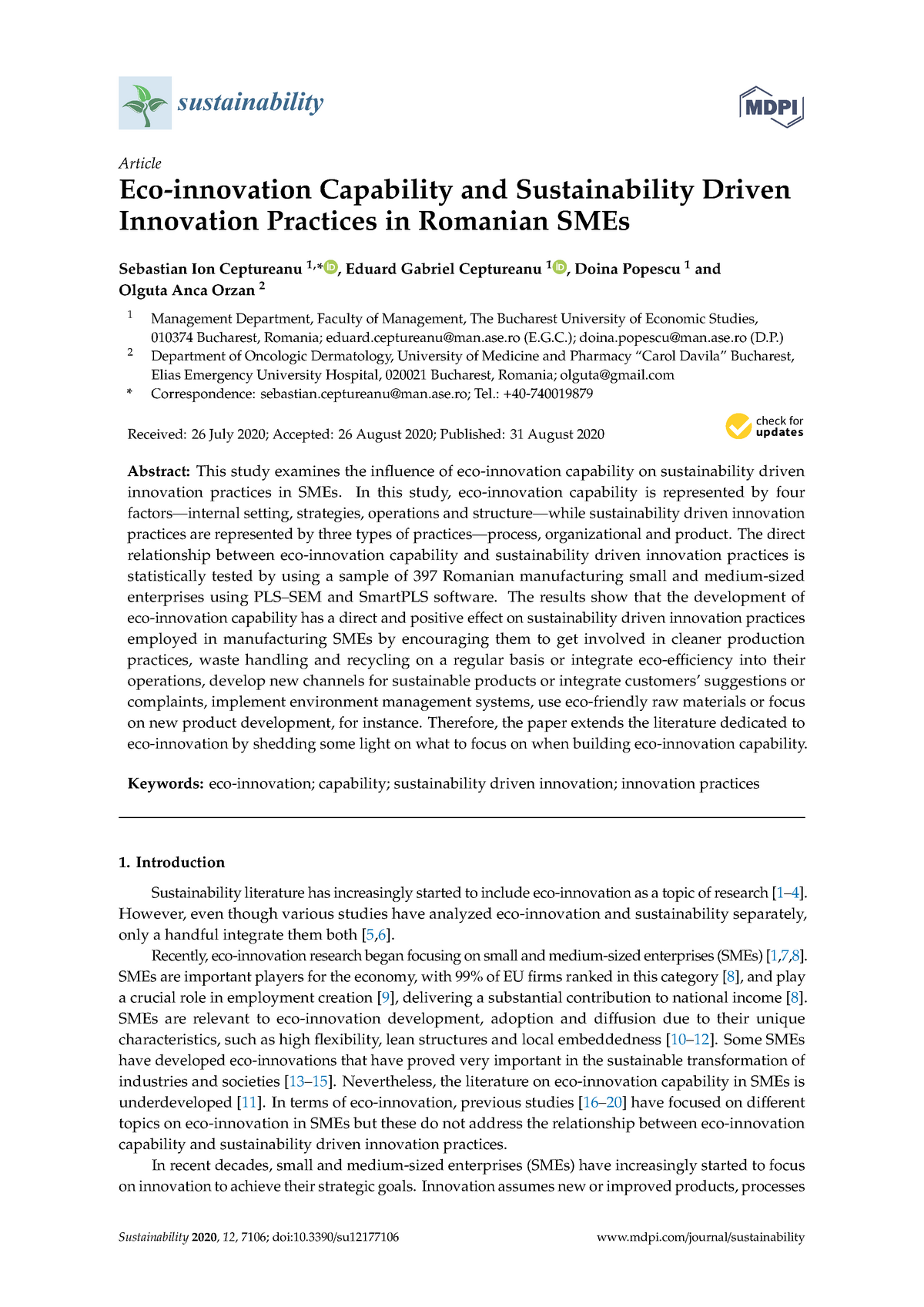 thesis on eco innovation