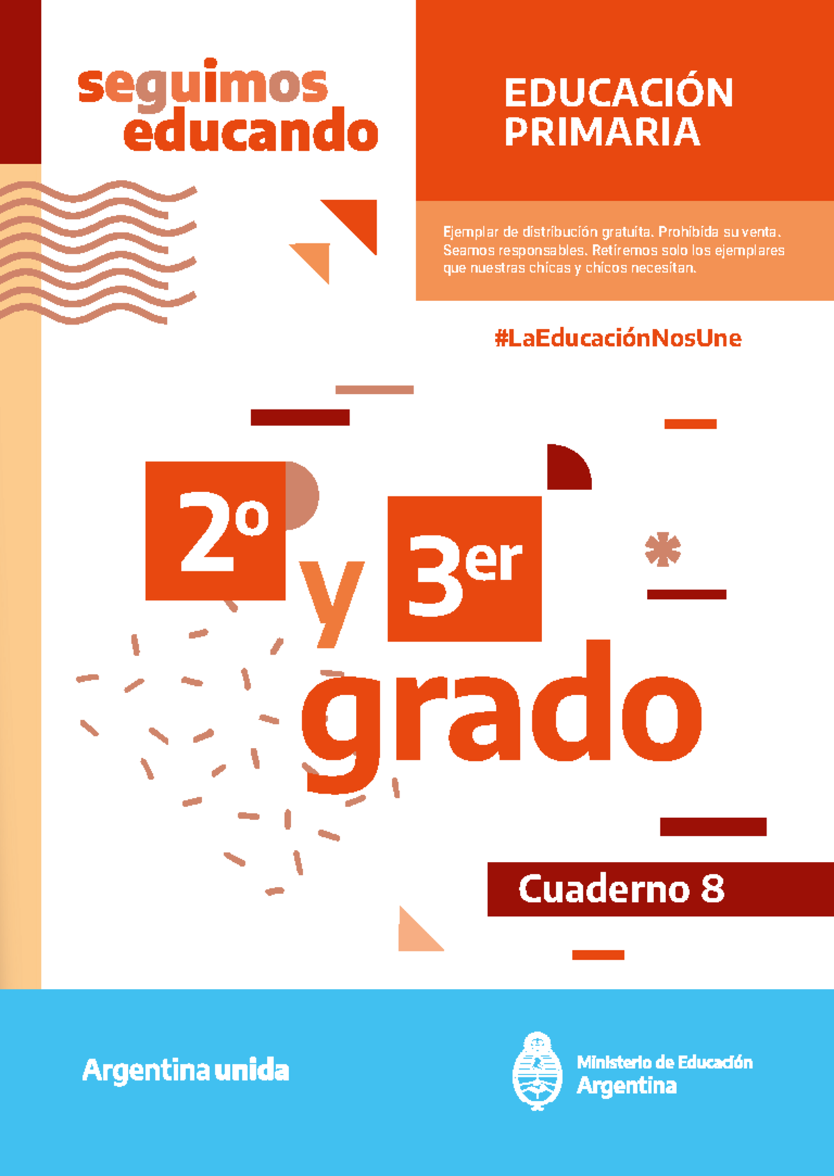 Cuaderno 8- 2do y 3ro - Cuaderno 8 y 3 er Ejemplar de distribución ...