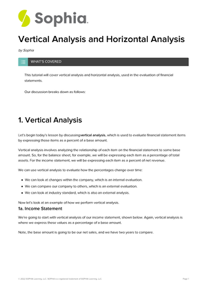 Vertical Analysis: Definition, How It Works, and Example