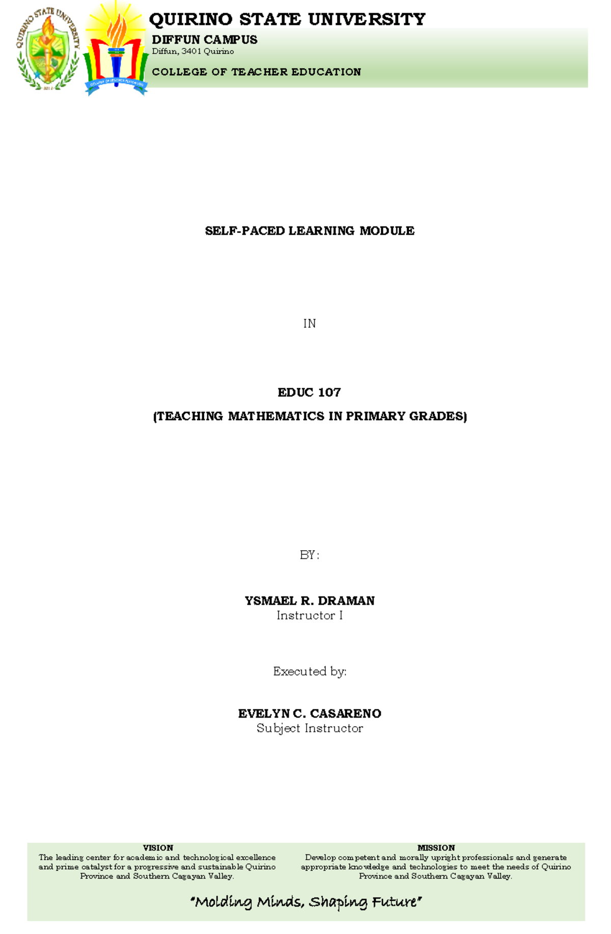 Finals - math - VISION The leading center for academic and ...