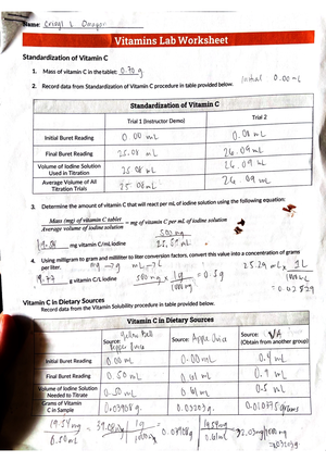 CHM101Conversion WS - Conversion Factors Lab WOrksheet - Conversion ...