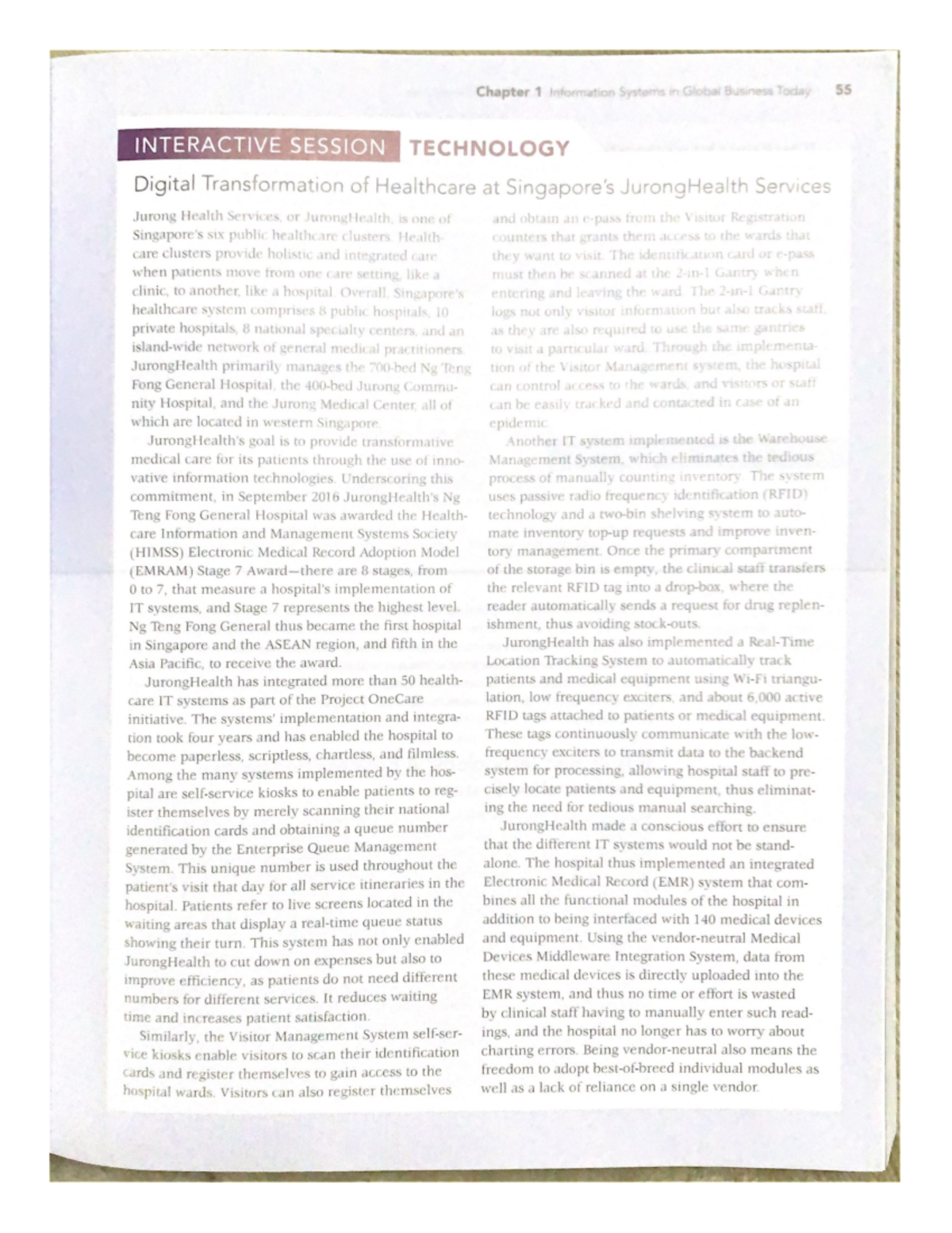 Chapter 1 Information Systems in Global Business Today - Introduction ...