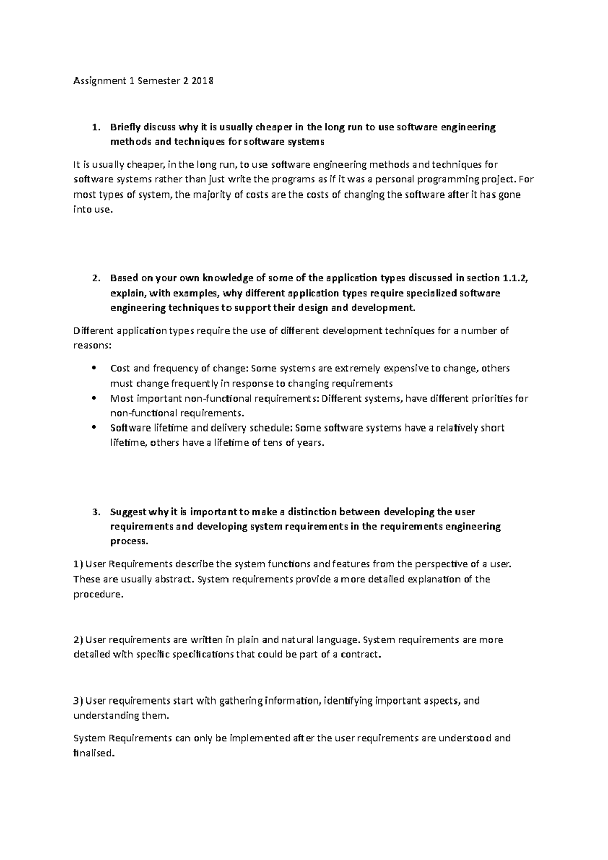 Assignment 1 Semester 2 2018 - Assignment 1 Semester 2 2018 Briefly ...