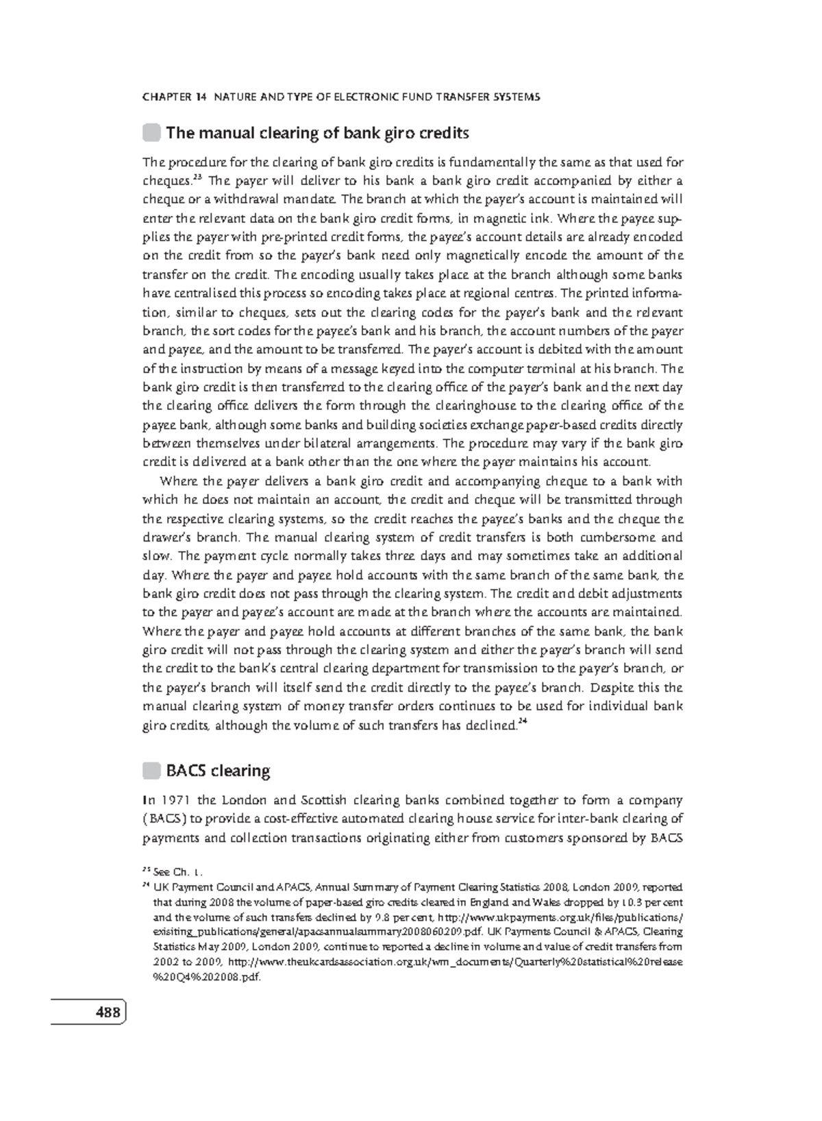 Zlib - n/a - CHAPTER 14 NATURE AND TYPE OF ELECTRONIC FUND TRANSFER ...