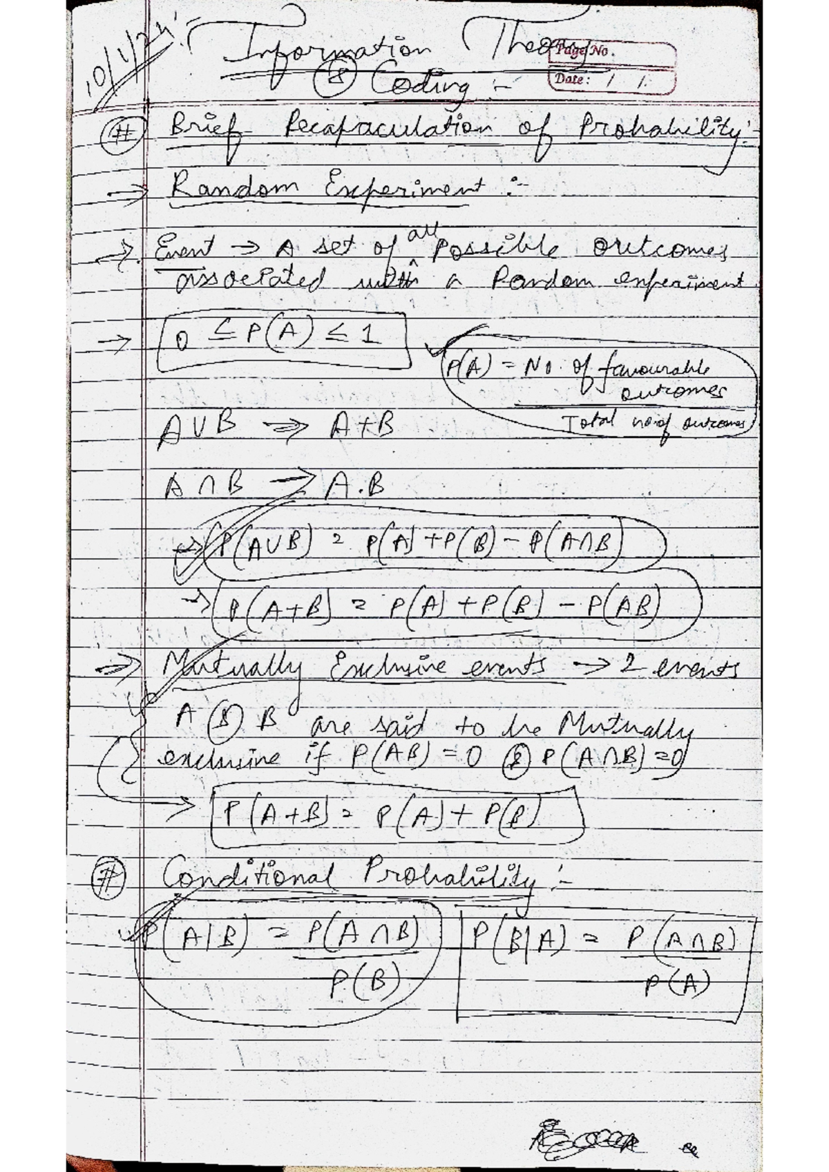 ITC Notes till- 30 Jan (R) - Information Theory And Coding - Studocu