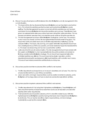 C206 task 2 - Task 2 pass - A. Discuss the purpose of corporate social ...