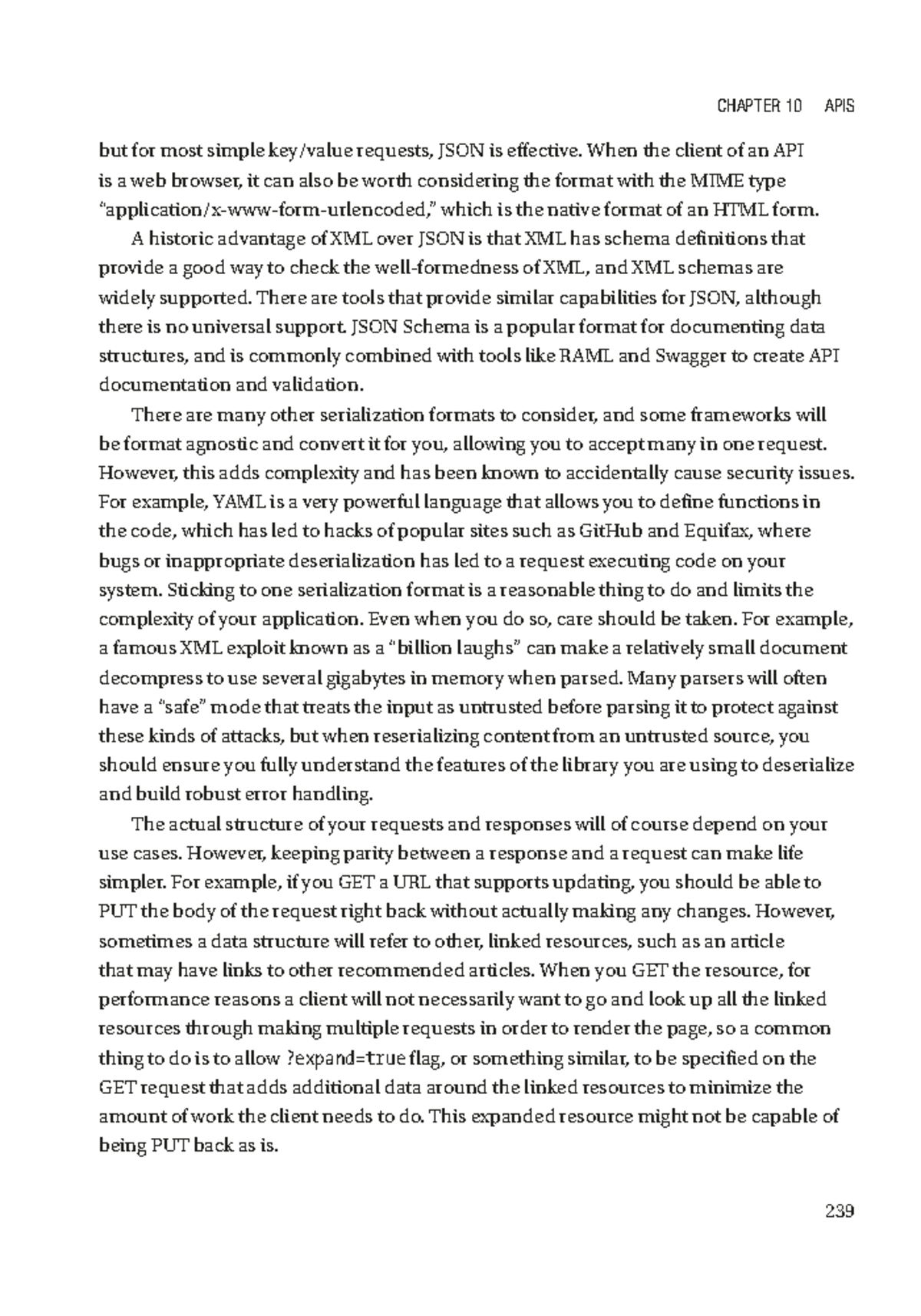 Web development notes (64) - 239 but for most simple key/value requests ...