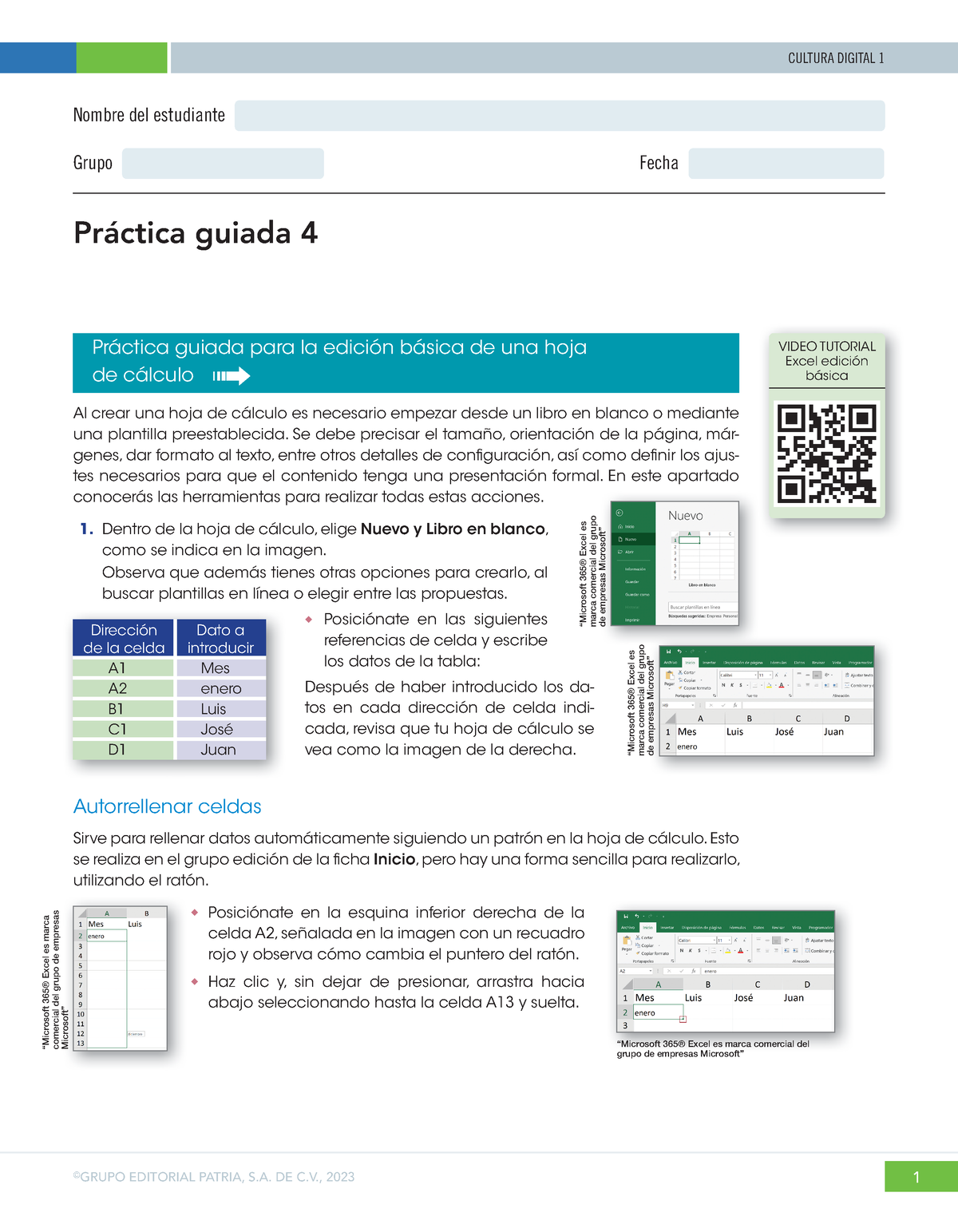 Culturadigpracticaguiada 4 - Nombre Del Estudiante Grupo Fecha Práctica ...