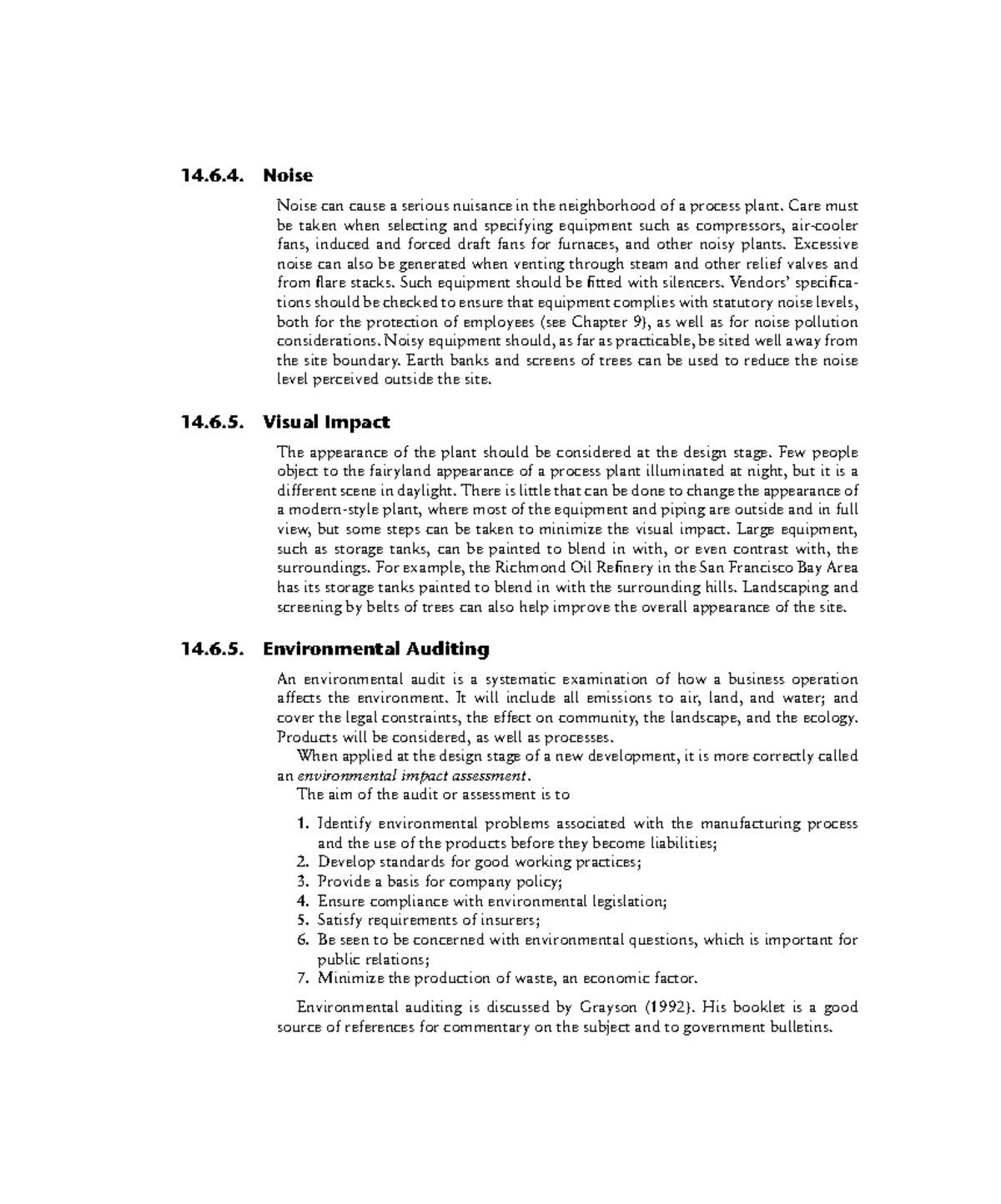 Chemistry - Chemical Engineering 125 - 14.6. Noise Noise can cause a ...