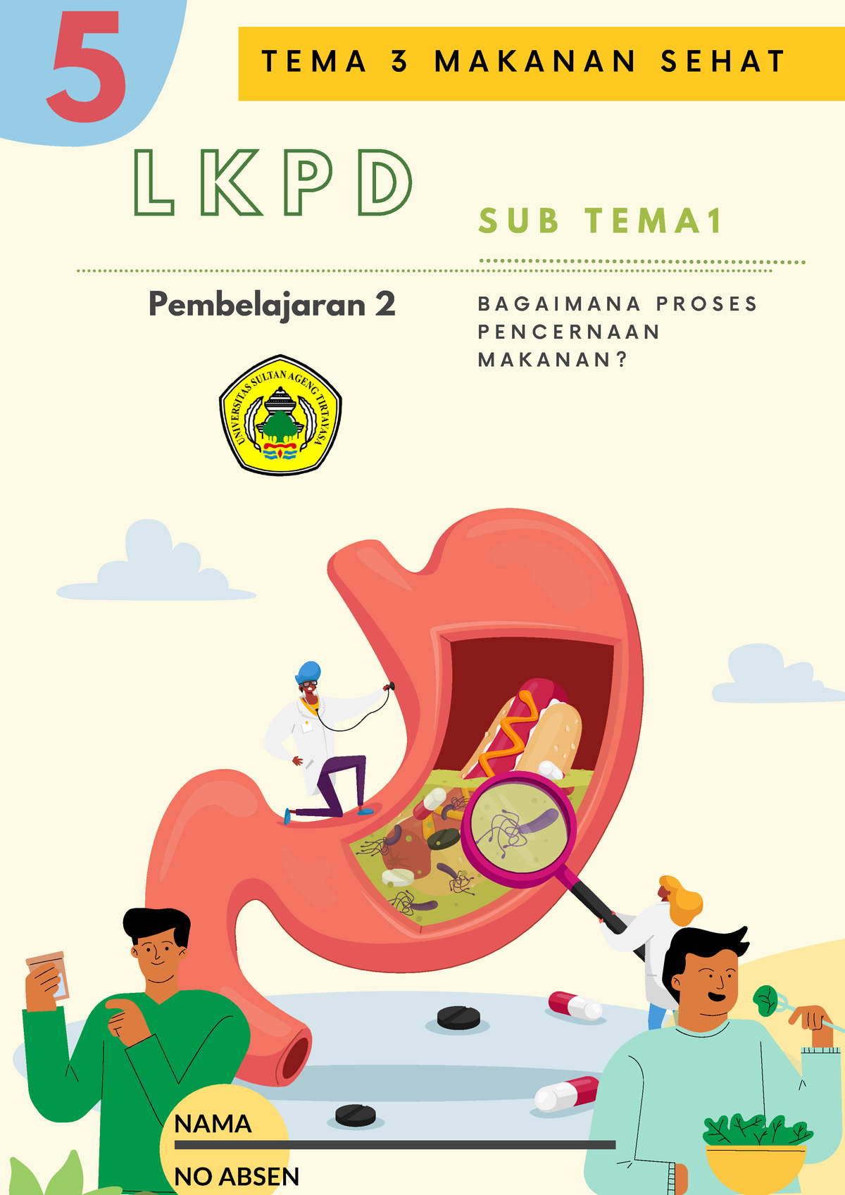 Lkpd Kelas 5 Tema 3 Subtema 1 Pembelajaran 2 L K P D T E M A 3 M A K A N A N S E H A T B A G A 2057