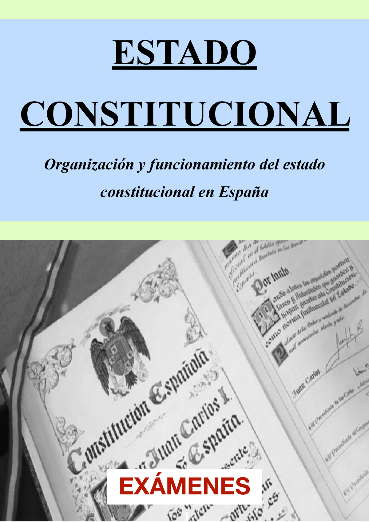 Exámenes De Estado Constitucional (Recopilación) - Criminología UNED ...