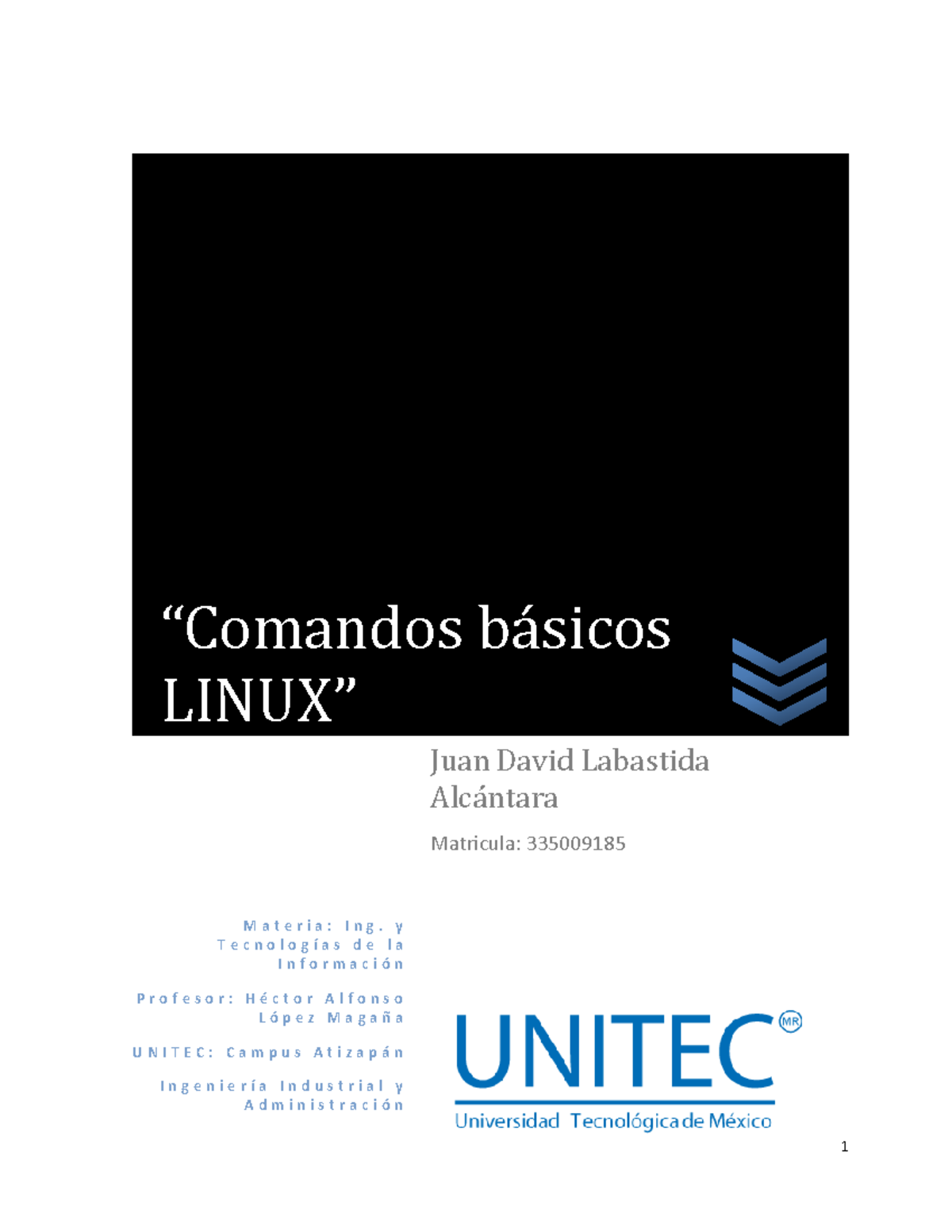 Comandos basicos linux - M a t e r i a : I n g. y T e c n o l o g í a s ...