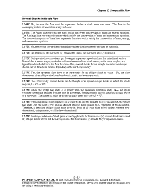 FM Sol Chap02-001 - fluid mechanics solutions - Chapter 2 PROPERTIES OF ...
