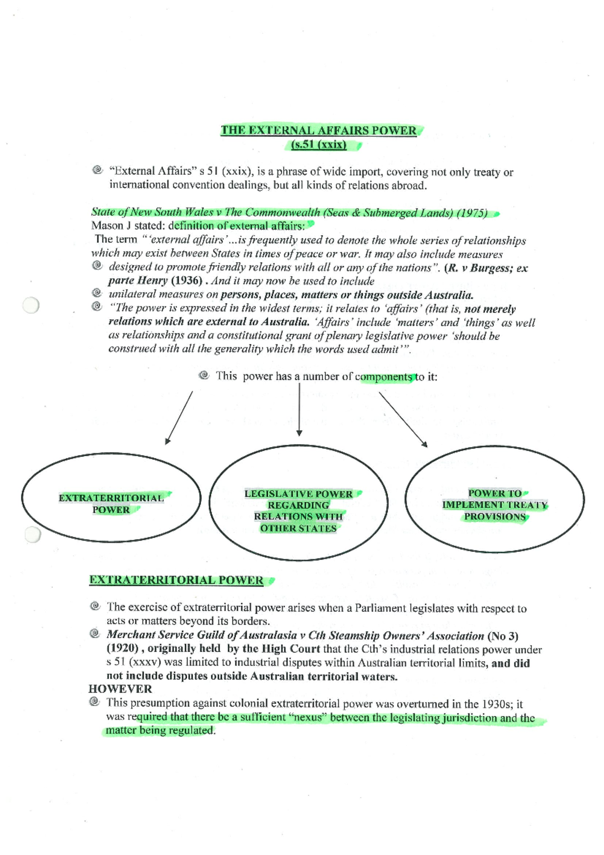 Week 4 - Week 5 Lecture Notes - 070616 - Studocu