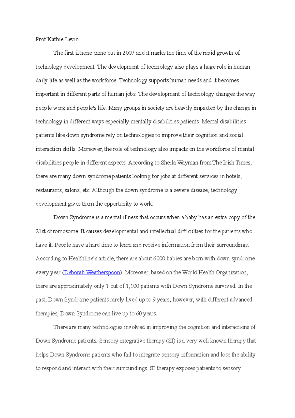 First draft - course work for writing class - AC ENG 20C - UCI - Studocu