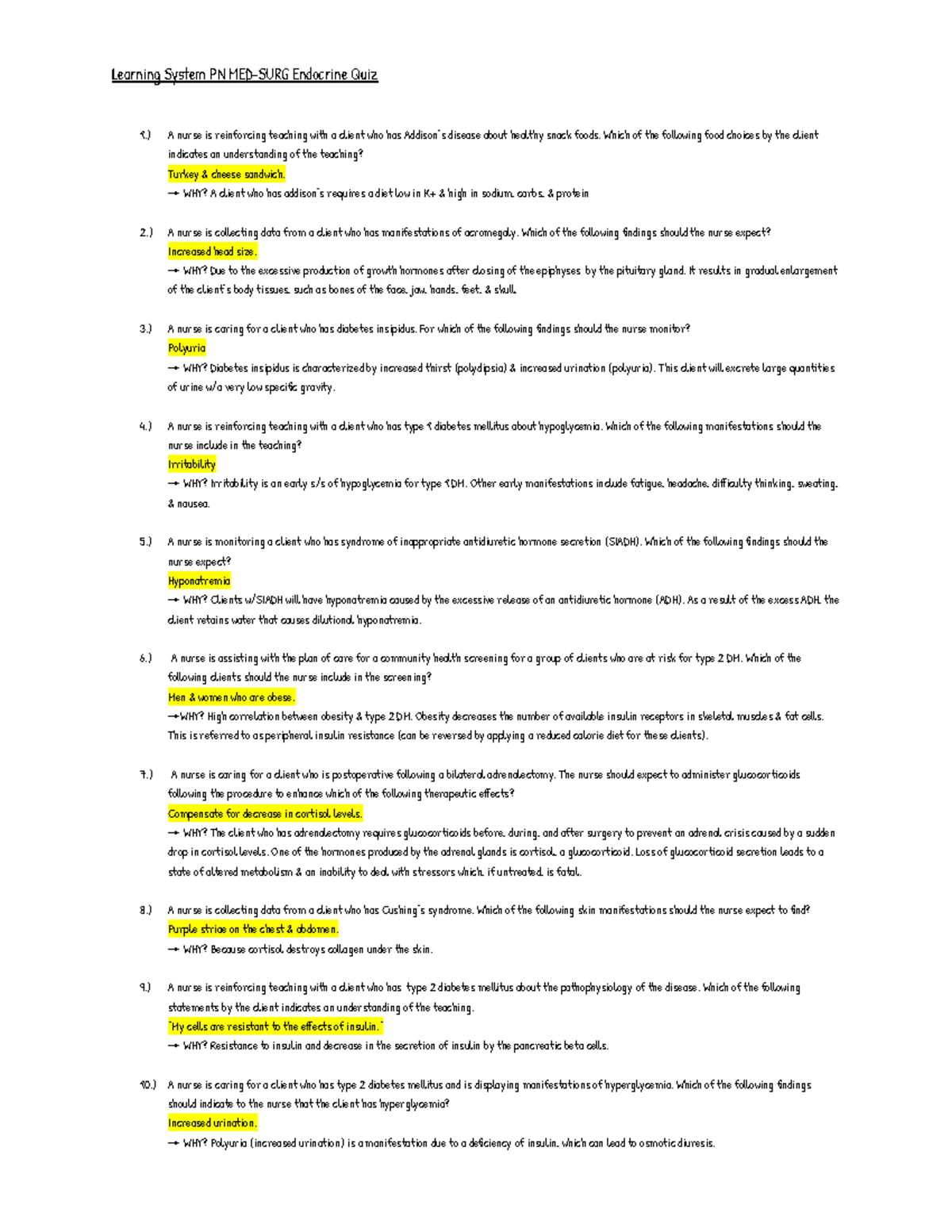 Ati Endocrine Quiz - 7nj7bug