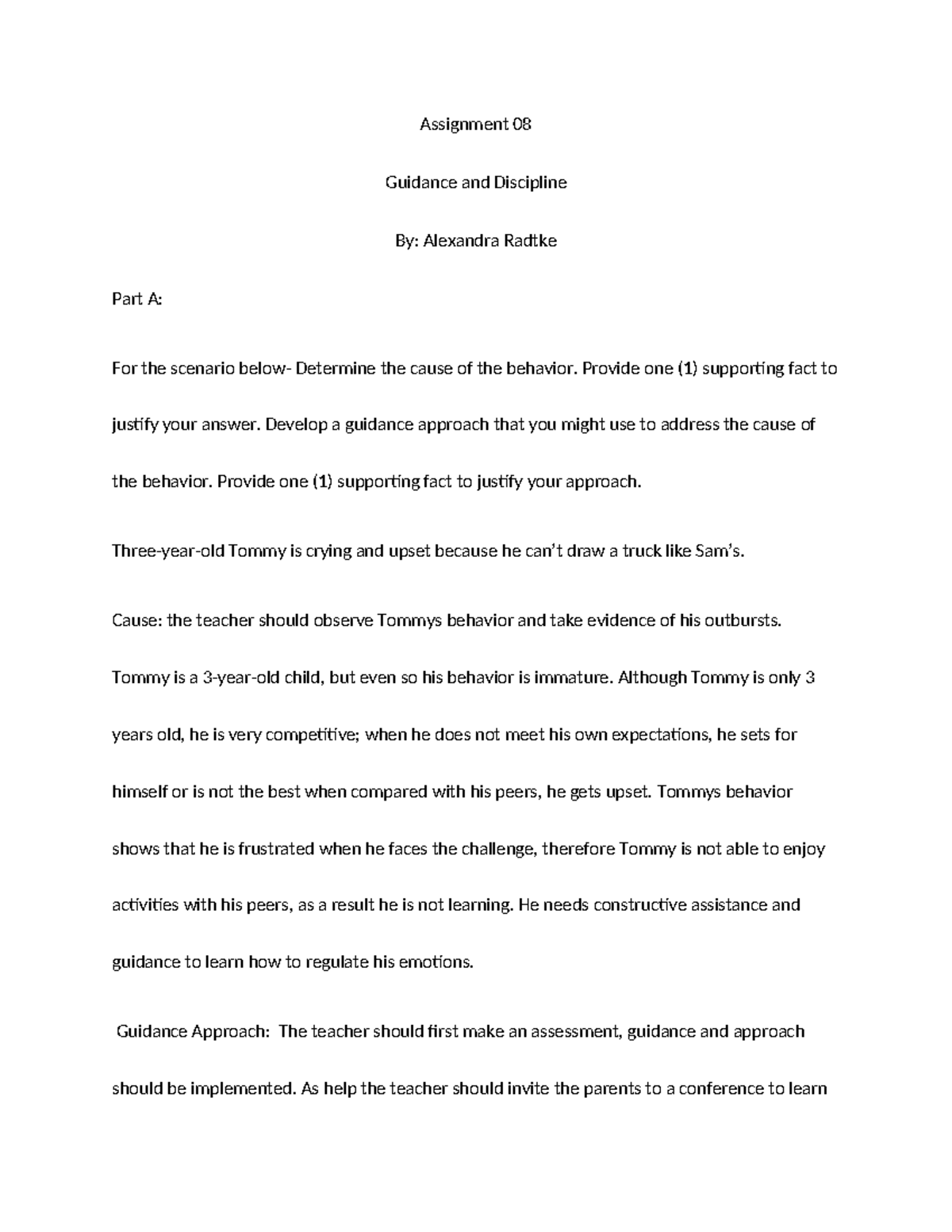 Assignment+08+guidance+and+discipline+1+1 - Assignment 08 Guidance and ...