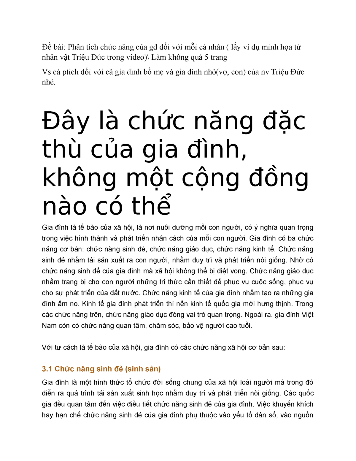 Chức Năng Đặc Thù Của Gia Đình: Vai Trò Quan Trọng Trong Xã Hội Hiện Đại