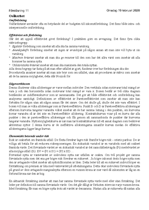 Microeconomics anteckningar - Introduction - Key terms Chapter 1: First ...