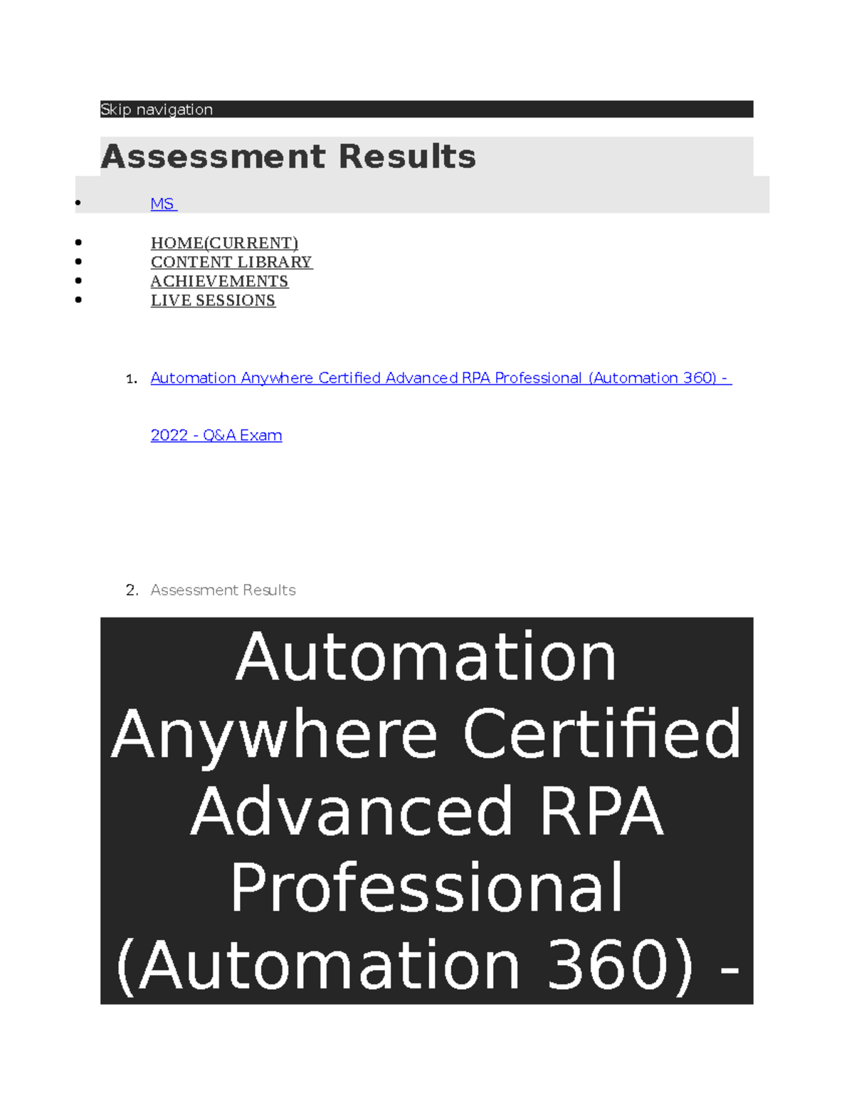 aa360-advanced-word-test-skip-navigation-assessment-results-ms-home