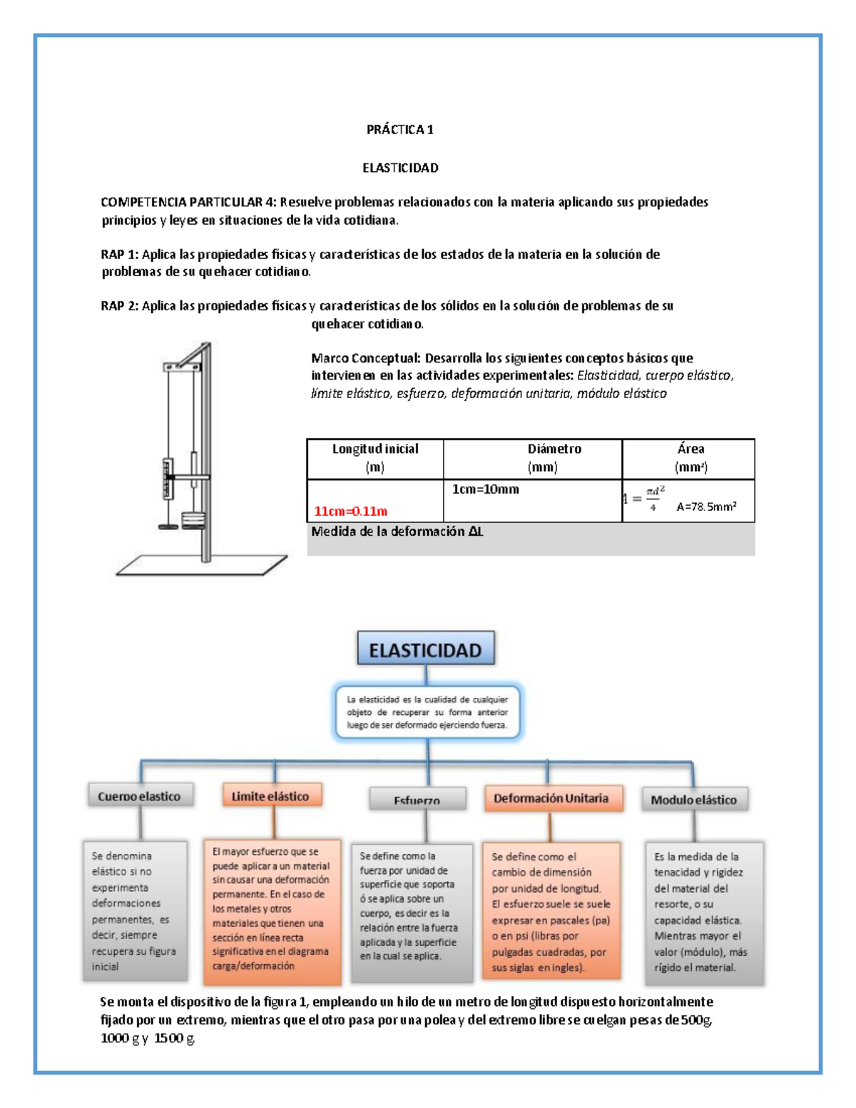 Práctica 1 Elasticidad - PRÁCTICA 1 ELASTICIDAD COMPETENCIA PARTICULAR ...