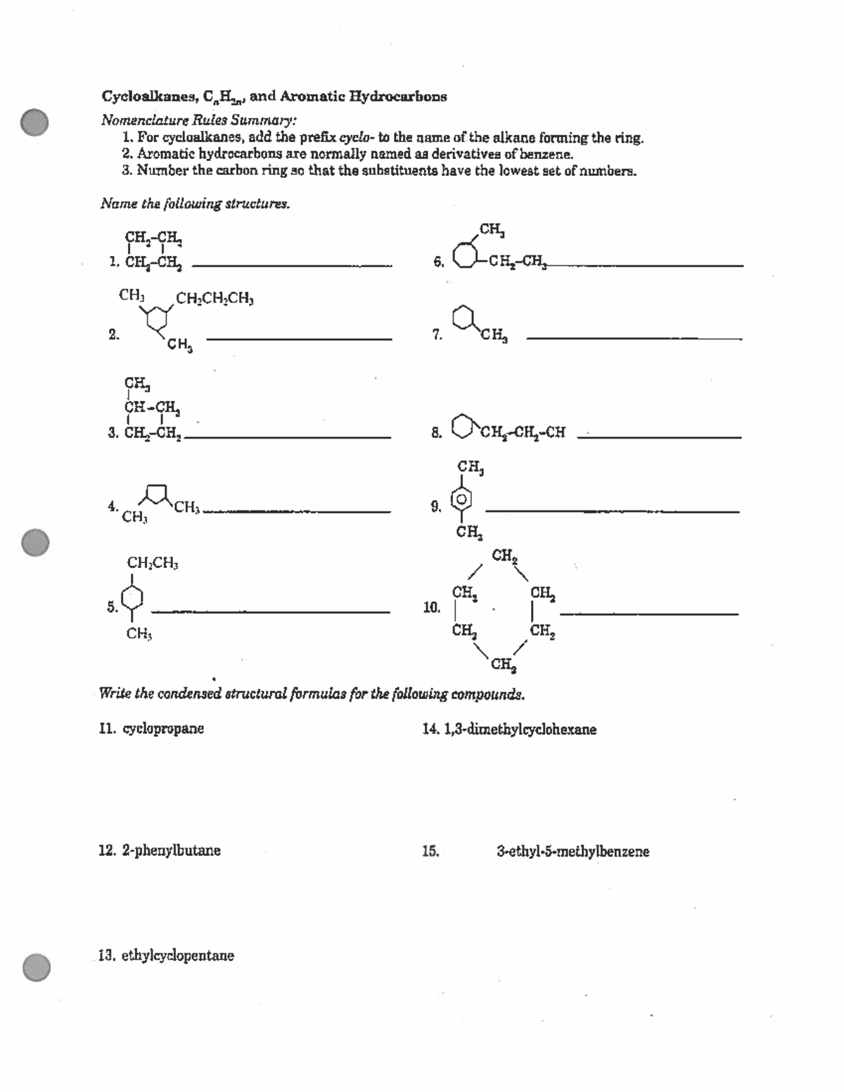 Organic Chem Grade 12 Chem practice and review - Studocu